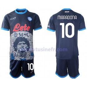 Maillot de Foot SSC Naples Diego Maradona 10 Special 2 Domicile 2021-22 - Enfant